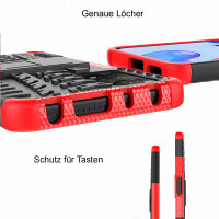 Hülle für Xiaomi Redmi Note 11 Pro 5G, Handytasche Silikon Case Cover Bumper TPU Rot