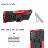 Hülle für Xiaomi Redmi Note 11 Pro 5G, Handytasche Silikon Case Cover Bumper TPU Rot