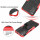 Hülle für Xiaomi Redmi Note 11 Pro 5G, Handytasche Silikon Case Cover Bumper TPU Rot