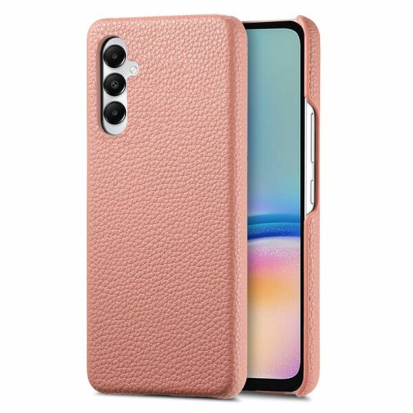 Hülle Handyhülle Stoßfeste Handy Tasche Ultra-Dünn Case Leder Bumper für Samsung Galaxy A05s Rosa