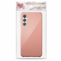 Hülle Handyhülle Stoßfeste Handy Tasche Ultra-Dünn Case Leder Bumper für Samsung Galaxy A05s Rosa