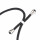 Handykette für Samsung Handyhülle mit Band Schutz Hülle Handy Tasche mit Schnur Samsung Galaxy A22 4G Schwarz