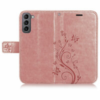 Handyhülle für Samsung Galaxy S21+ Plus 5G Hülle Handy Tasche Flip Case Etui TPU