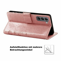 Handyhülle für Samsung Galaxy S21+ Plus 5G Hülle Handy Tasche Flip Case Etui TPU