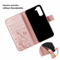 Handyhülle für Samsung Galaxy S21+ Plus 5G Hülle Handy Tasche Flip Case Etui TPU