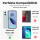 Outdoor Panzer Hülle Motorola Moto G84 Handyhülle mit Kameraschutz Ringhalter Rot