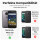 Carbon Outdoor Case Panzer Hülle Cover Hybrid Handytasche Schutzhülle Handyhülle Lenovo Moto G5 Grau