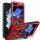 Outdoor Panzer Hülle für Samsung Galaxy Z Flip 5 mit Kameraschutz Ringhalter  Rot