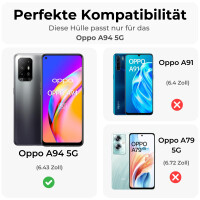 Oppo A94 5G Hülle Handy Tasche Handyhülle...