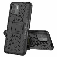 Hülle für Xiaomi Redmi A2 Handyhülle Handy Tasche Case Cover Schale TPU Bumper Schwarz