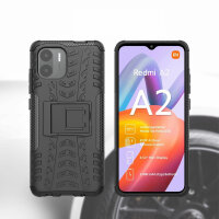 Hülle für Xiaomi Redmi A2 Handyhülle Handy Tasche Case Cover Schale TPU Bumper Schwarz