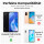 Handy Hülle mit Band Schutzhülle Handykette Seil Silikon Handy Tasche mit Schnur Huawei P40 Lite 5G Rosa