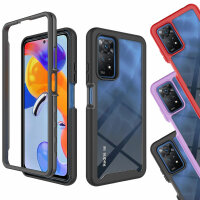 Hülle für Xiaomi Redmi Note 11 Pro 5G / 12 Pro 4G Handyhülle Cover 2-teilig Case