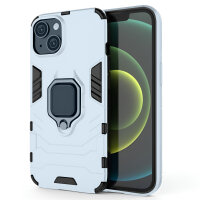 Handyhülle für Apple iPhone 14 Plus – Ring Panzer Cover Türkis