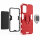 betterfon Ring Case Samsung A23 5G Hülle Handyhülle Stoßfest 360° Drehbarer Ring Rot