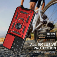 Handyhülle Für Samsung S21 FE Handy Tasche Hülle Outdoor Case TPU Silikon Bumper