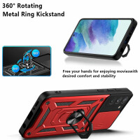 Handyhülle Für Samsung S21 FE Handy Tasche Hülle Outdoor Case TPU Silikon Bumper