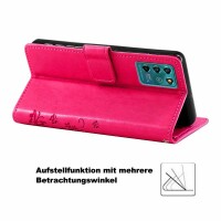 Handy Tasche ZTE Blade Hülle Schutzhülle Klapphülle Flip Case Buchhülle Etui TPU Blade V30 Vita Pink