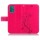 Handy Tasche ZTE Blade Hülle Schutzhülle Klapphülle Flip Case Buchhülle Etui TPU Blade V30 Vita Pink