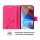 Handy Tasche ZTE Blade Hülle Schutzhülle Klapphülle Flip Case Buchhülle Etui TPU Blade V30 Vita Pink