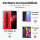 ZTE Blade 10 Hülle Handy Tasche Flip Cover Wallet Case Schutzhülle Etui Schale