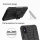 Handy Tasche für Apple iPhone Panzer Cover Case Schutz Hülle Etui Schale Bumper Apple iPhone X / XS Grün