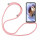 Handykette für Motorola Moto G31 / G41 Handyhülle mit Band Hülle mit Kordel  Rosa