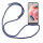 Handykette für Xiaomi Redmi Note 12 4G Handyhülle mit Band Hülle mit Kordel TPU Blau
