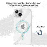 Bumper MagSafe mit integrierter Magnet für iPhone 14 Pro Plus Max Hülle TPU iPhone 14 Weiss