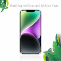 Bumper MagSafe mit integrierter Magnet für iPhone 14 Pro Plus Max Hülle TPU iPhone 14 Weiss