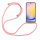 Handykette für Samsung Galaxy A25 Handyhülle mit Band Case Hülle mit Kordel Hand Rosa