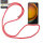 Handykette für Samsung Galaxy Xcover 7 Handyhülle mit Band Case Hülle mit Kordel Rot