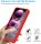 360°Grad Hülle Xiaomi Redmi Note 12 Pro /Poco X5 Pro Handyhülle mit Displayschut Rot