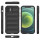 Hülle für Apple iPhone 12 / Pro / Pro Max Handyhülle Outdoor Case Cover Bumper iPhone 12 Hellblau