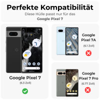 Google Pixel 7 Carbon Hülle Outdoor Case Back Cover...