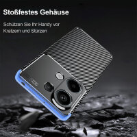 Hülle für Xiaomi Redmi Note 13 Pro 4G Handyhülle Handytasche Silikon Case Bumper