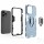 Handyhülle für Apple iPhone 14 Pro – Ring Panzer Cover Türkis