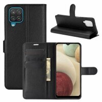 Handy Tasche für Samsung Galaxy A12 Hülle Flip...
