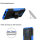 Handy Tasche Lenovo Motorola Panzer Hülle Hybrid Case Cover Schutzhülle Bumper Motorola Moto G9 Play Blau
