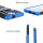 Handy Tasche Lenovo Motorola Panzer Hülle Hybrid Case Cover Schutzhülle Bumper Motorola Moto G9 Play Blau
