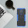 Handy Tasche Lenovo Motorola Panzer Hülle Hybrid Case Cover Schutzhülle Bumper Motorola Moto G9 Play Blau