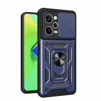 Outdoor Hülle Xiaomi Redmi Note 12 Pro / Poco X5 Pro 5G Handyhülle Kameraschutz Blau