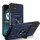 Outdoor Panzer Hülle Motorola Moto G14 Handyhülle mit Kameraschutz Ringhalter Blau