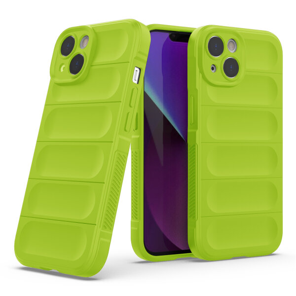 Hülle für Apple iPhone 14 Handyhülle Outdoor Case Cover Grün