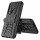 Handy Tasche Lenovo Motorola Panzer Hülle Hybrid Case Cover Schutzhülle Bumper Motorola Moto G8 Play Schwarz