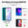 Xiaomi Hülle mit Band Schutzhülle Handykette Silikon Handy Tasche mit Schnur Neu Xiaomi Redmi 9A Grau