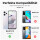 360° Grad Hülle Xiaomi Redmi 12 4G Rundum vollschutz Integriertem Displayschutz Rot