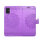 Handy Tasche für Samsung Galaxy A51 SM-A515 Hülle Case Buchhülle Klapphülle TPU Mandala Lila