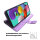 Handy Tasche für Samsung Galaxy A51 SM-A515 Hülle Case Buchhülle Klapphülle TPU Mandala Lila