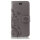 Huawei Handy Tasche Handyhülle Schutz Hülle Blumen Flip Cover Buch Case Etui Huawei P30 Grau